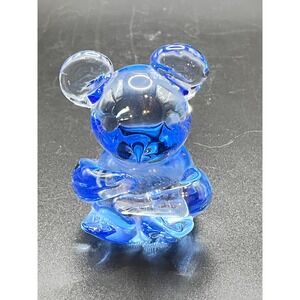 Blue Art Glass Koala Figurine‎ Art US Fine Art Gallery Commemorative Home Decor